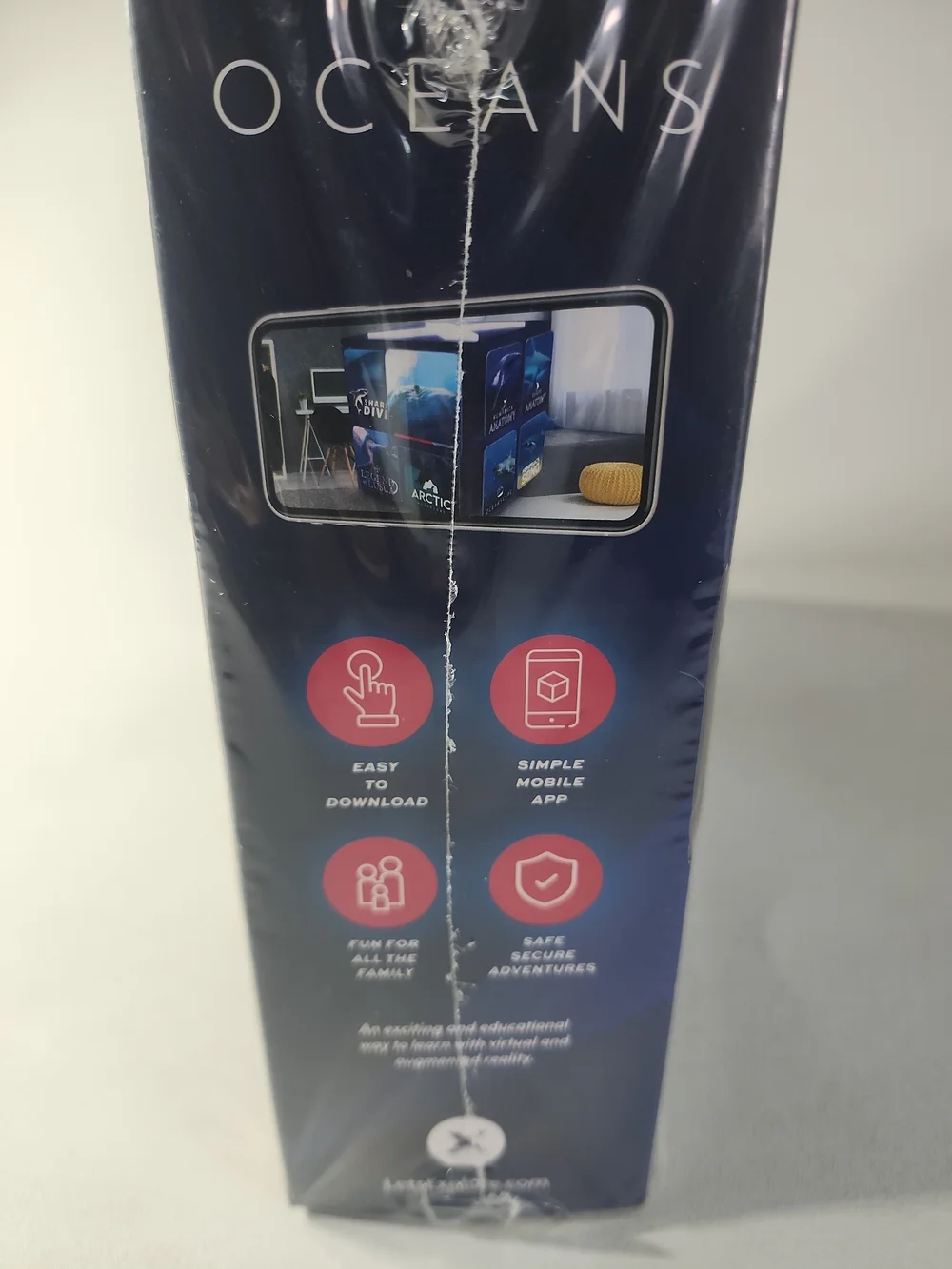 Let's Explore Oceans VR/AR Goggles – Blue & Black